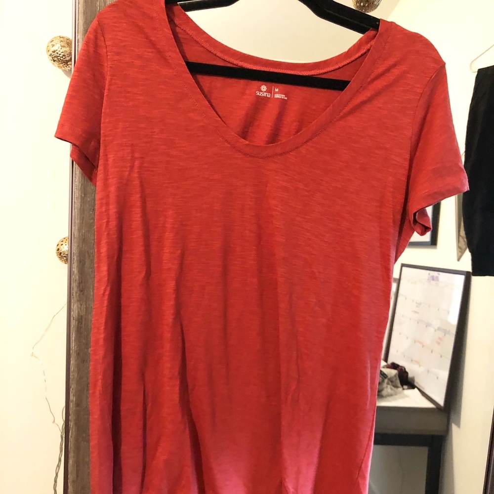 Red tee shirt